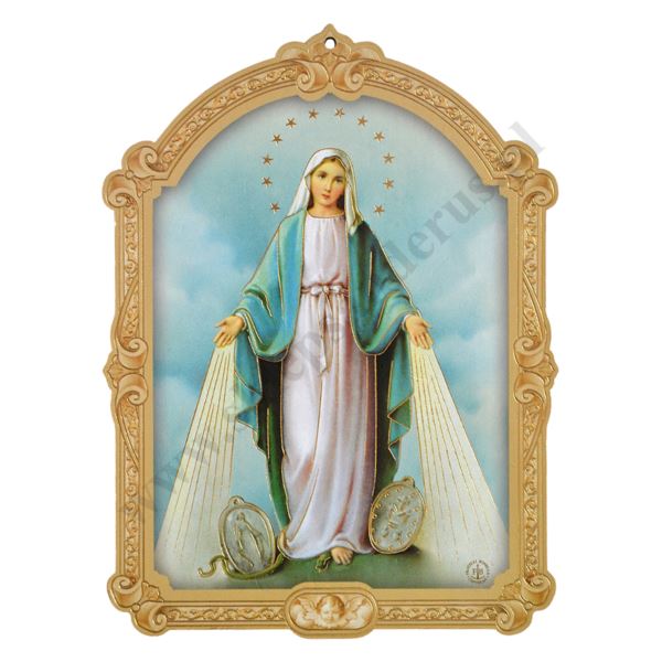 MATKA BOŻA NIEPOKALANA - obrazek 10.5 x 14.2 - 3937