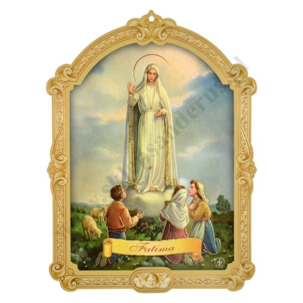 MATKA BOŻA FATIMSKA - obrazek 16.8 x 22.7 cm - 4704