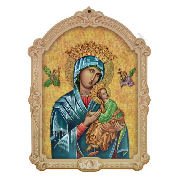 MATKA BOŻA NIEUSTAJĄCEJ POMOCY - obrazek 16.8 x 22.7 cm - 3586
