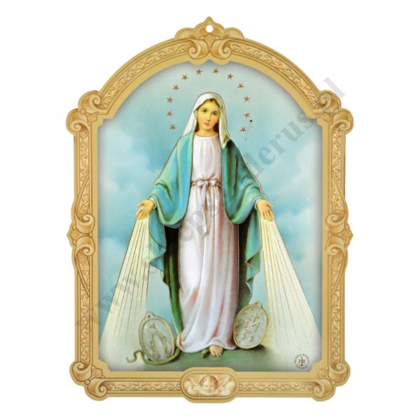 MATKA BOŻA NIEPOKALANA - obrazek 16.8 x 22.7 cm - 38638
