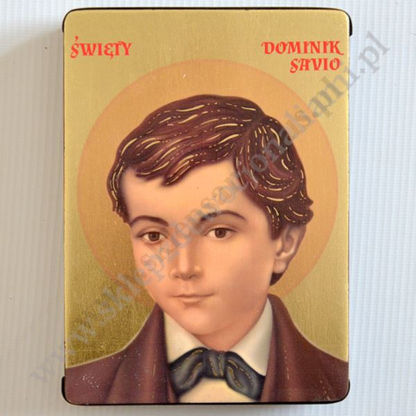 ŚW. DOMINIK SAVIO - ikona 12 x 16 cm - 3477-B