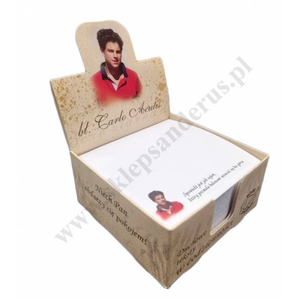 NOTES BIURKOWY Z ŚW. CARLO ACUTISEM - 83017