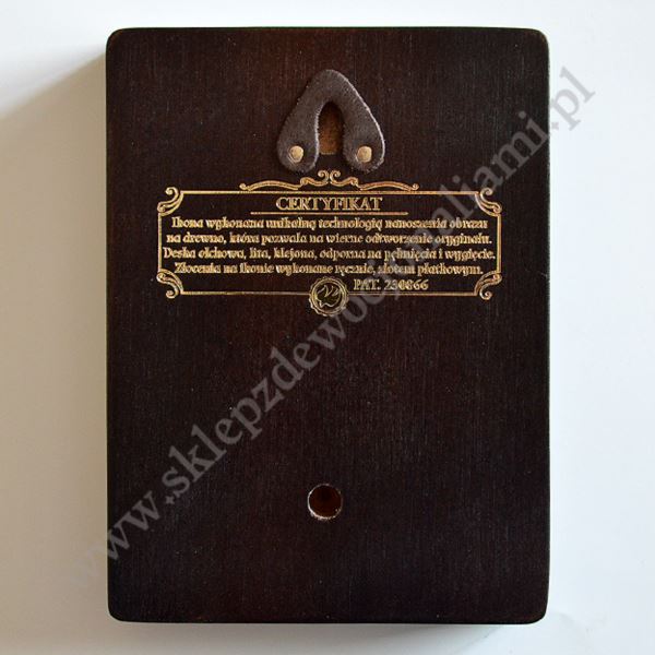 MATKA BOŻA POMPEJAŃSKA - IKONA - 12 cm x 16 cm - 11201