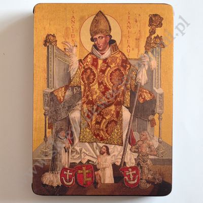 ŚWIĘTY STANISŁAW - ikona 12 x 16 cm - 11204