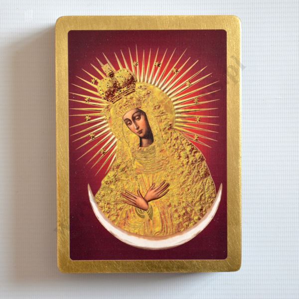 MATKA BOŻA OSTROBRAMSKA - ikona 12 x 16 cm - 3033-B