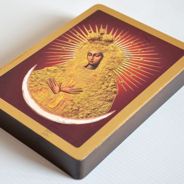 MATKA BOŻA OSTROBRAMSKA - ikona 12 x 16 cm - 3033-B