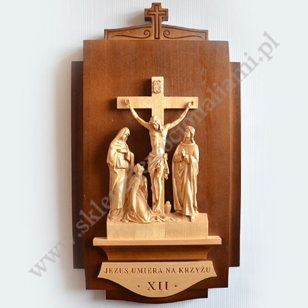 STACJE DROGI KRZYŻOWEJ - wys.23 cm - KOMPLET