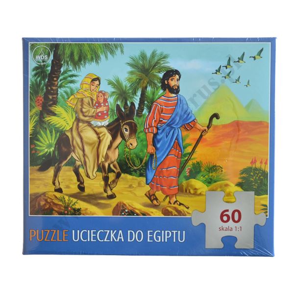 UCIECZKA DO EGIPTU - puzzle 60 elementów - 57194
