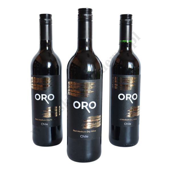ORO - wino czerwone półwytrawne