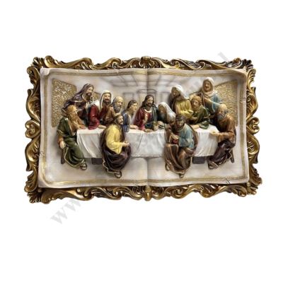 OSTATNIA WIECZERZA - płaskorzeźba 74 x 45 cm - A5652