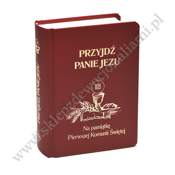 PRZYJDŹ PANIE JEZU - modlitewnik komunijny - 8525_BO