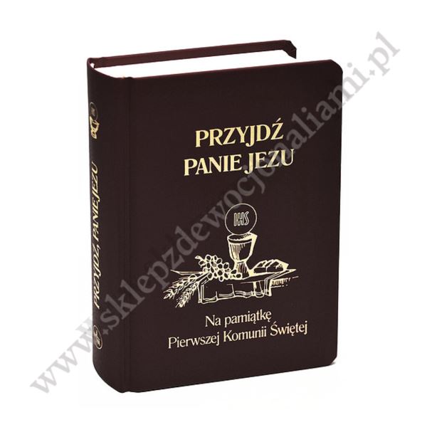 PRZYJDŹ PANIE JEZU - modlitewnik komunijny - 8525_CZ
