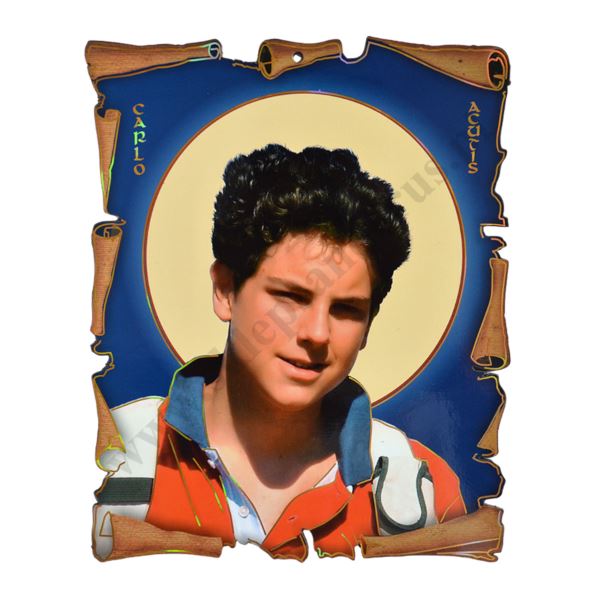 BŁ. CARLO ACUTIS - obrazek 8 x 10 cm - 87560