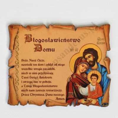 BŁOGOSŁAWIEŃSTWO DOMU - magnes 10 x 8 cm - 51413