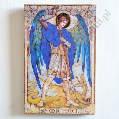 ŚWIĘTY MICHAŁ ARCHANIOŁ - ikona 13 x 20 cm - 50816