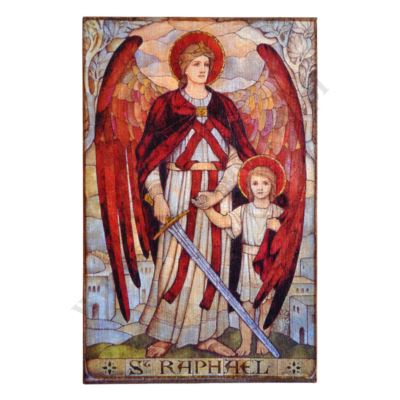 ŚW. RAFAŁ ARCHANIOŁ - ikona 11 x 17 cm -  21566