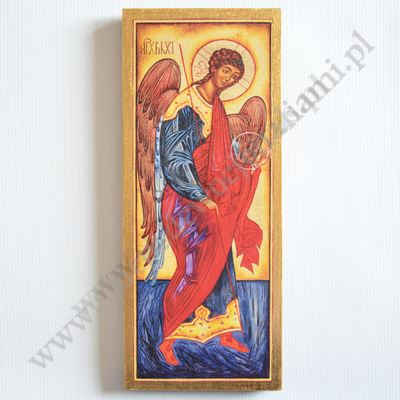 ŚWIĘTY MICHAŁ ARCHANIOŁ - ikona 14.2 x 34 cm - 50817