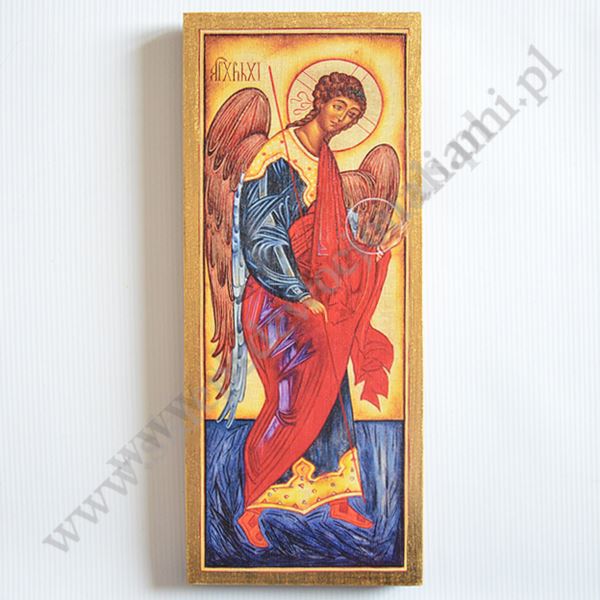 ŚWIĘTY MICHAŁ ARCHANIOŁ - ikona 14.2 x 34 cm - 50817