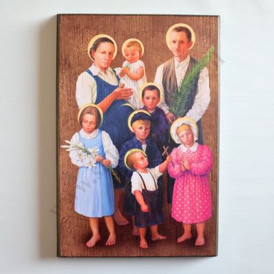 BŁ.RODZINA ULMÓW - ikona 25.5 x 38 cm - 75736