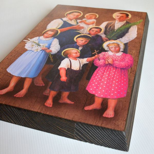 BŁ.RODZINA ULMÓW - ikona 25.5 x 38 cm - 75736