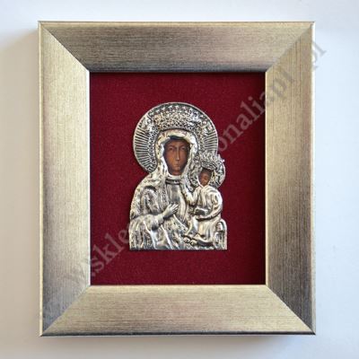 MATKA BOŻA CZĘSTOCHOWSKA - format 14.7 x 16.5 cm - 0104