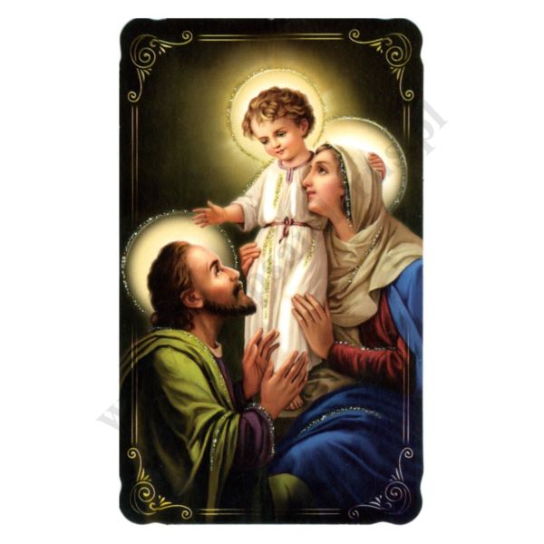 ŚWIĘTA RODZINA - obrazek 6.5 x 10.5 cm - paczka 100 szt. - 30197