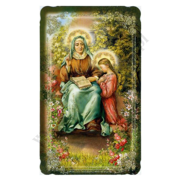 ŚWIĘTA ANNA - obrazek 6.4 x 10.6 cm - paczka 100 szt. - 74399