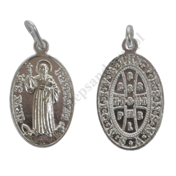 MEDALIK ŚWIĘTEGO BENEDYKTA - wys. 2.5 cm - 50389
