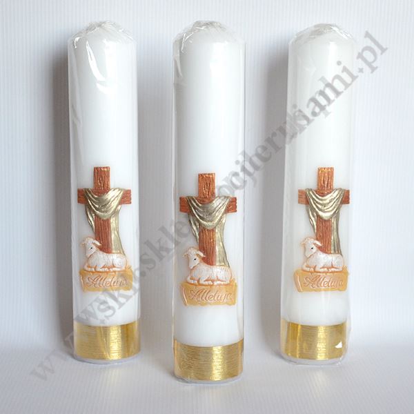 ŚWIECA WIELKANOCNA - wys.30 cm - 84638