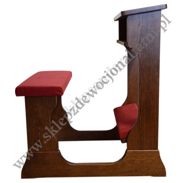 KLĘCZNIK Z SIEDZISKIEM I TAPICERKĄ CIEMNY - 2093