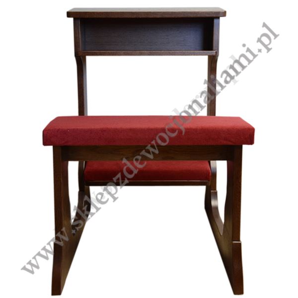 KLĘCZNIK Z SIEDZISKIEM I TAPICERKĄ CIEMNY - 2093