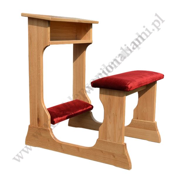 KLĘCZNIK Z SIEDZISKIEM I TAPICERKĄ JASNY - 66224