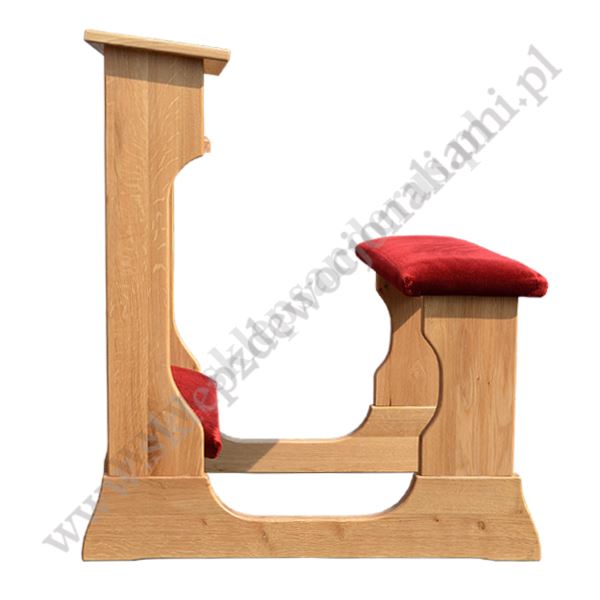 KLĘCZNIK Z SIEDZISKIEM I TAPICERKĄ JASNY - 66224