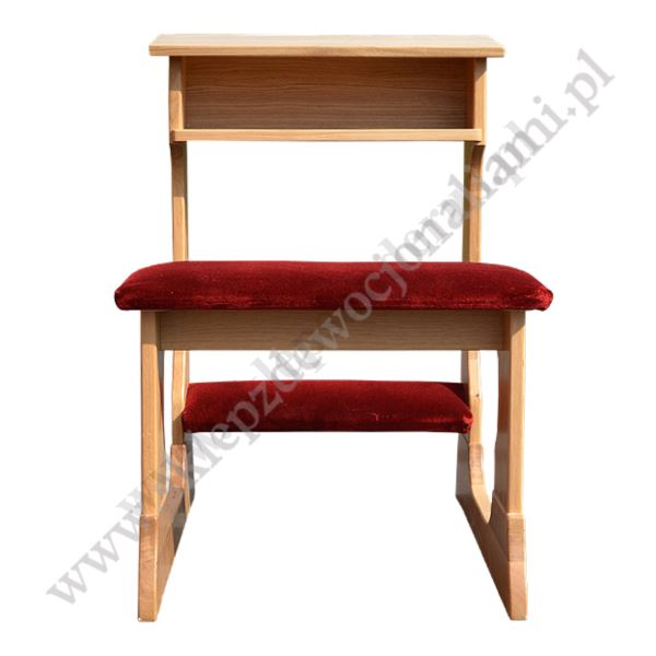 KLĘCZNIK Z SIEDZISKIEM I TAPICERKĄ JASNY - 66224