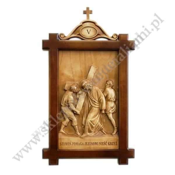 STACJE DROGI KRZYŻOWEJ - wys.114 cm - KOMPLET