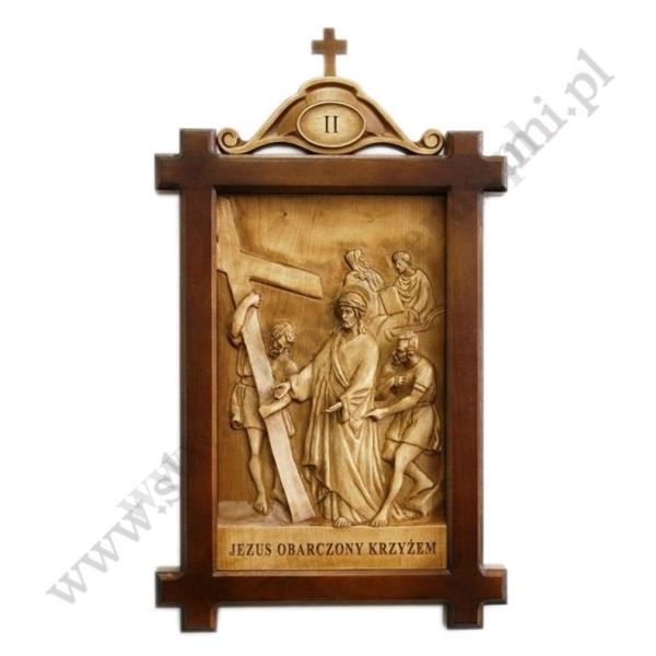 STACJE DROGI KRZYŻOWEJ - wys. 75 cm - KOMPLET