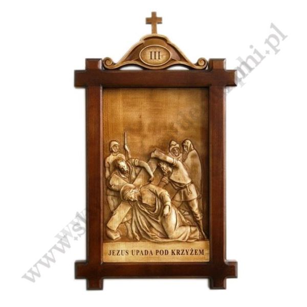 STACJE DROGI KRZYŻOWEJ - wys. 75 cm - KOMPLET