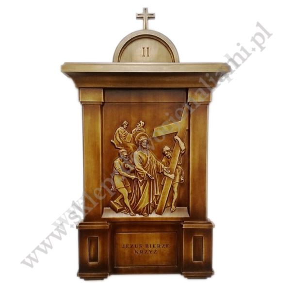 STACJE DROGI KRZYŻOWEJ - wys. 51 cm - KOMPLET