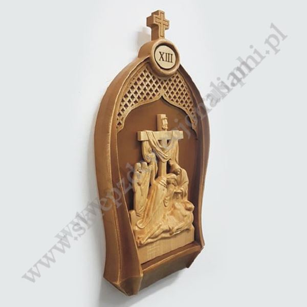 STACJE DROGI KRZYŻOWEJ - wys.42 cm - KOMPLET