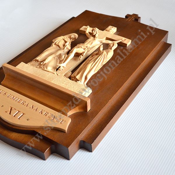 STACJE DROGI KRZYŻOWEJ - wys.46 cm - KOMPLET