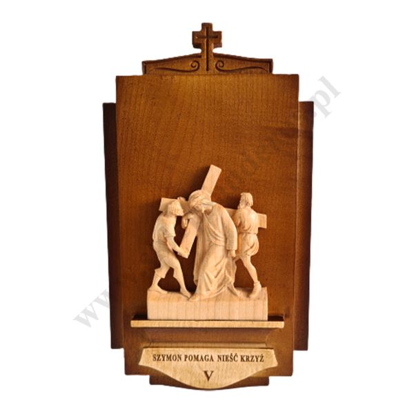 STACJE DROGI KRZYŻOWEJ - wys.56 cm - KOMPLET
