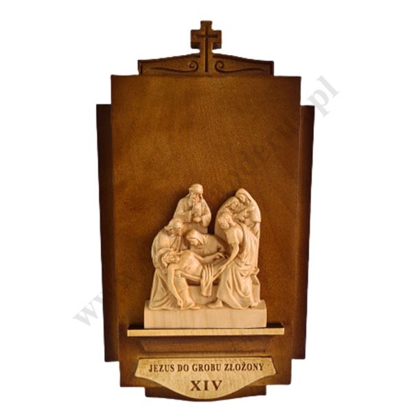 STACJE DROGI KRZYŻOWEJ - wys.56 cm - KOMPLET