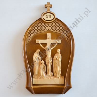 STACJE DROGI KRZYŻOWEJ - wys.21 cm - KOMPLET