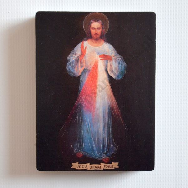 JEZU UFAM TOBIE - ikona 11.9 x 16 cm - 11209
