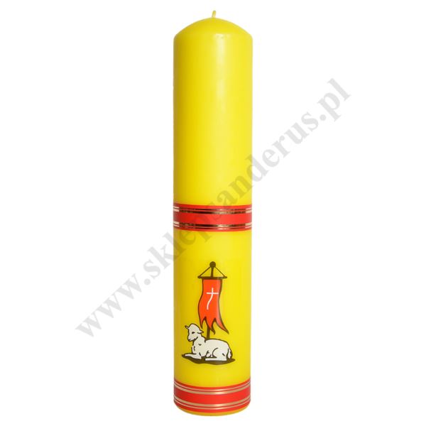 ŚWIECA NA WIELKANOC - wys.30 cm - 74053