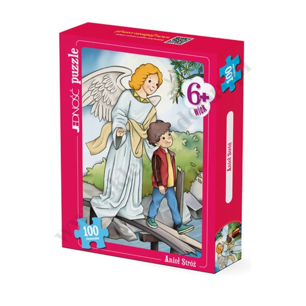PUZZLE - ANIOŁ STRÓŻ - 100 elementów -