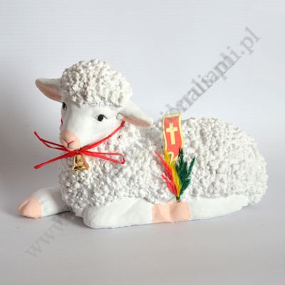 BARANEK WIELKANOCNY - wys. 13 cm - 9572