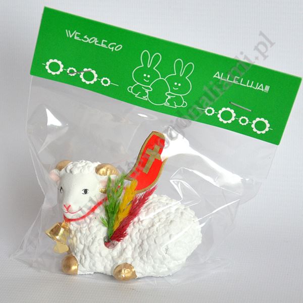 BARANEK WIELKANOCNY - wys. 6 cm - 9562