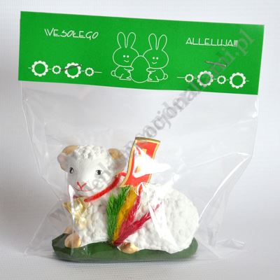 BARANEK WIELKANOCNY - wys. 6 cm - 9570