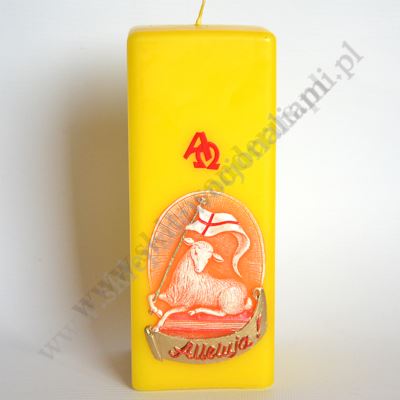 ŚWIECA WIELKANOCNA - wys.17 cm - 62927